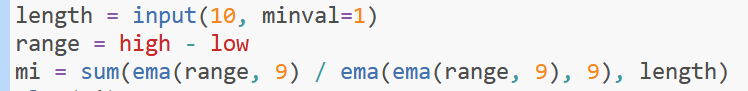 Mass Index equation