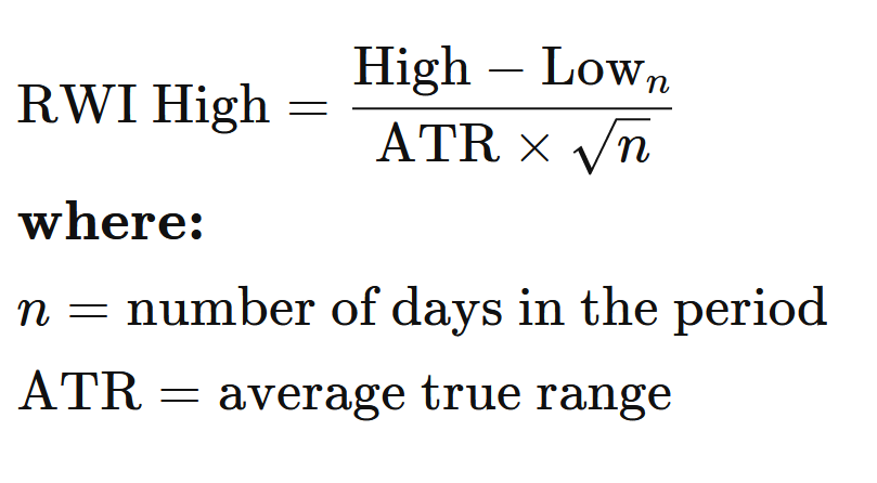 Random Walk Index High