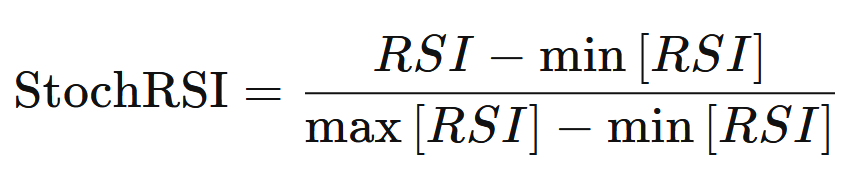 Stochastic RSI formula